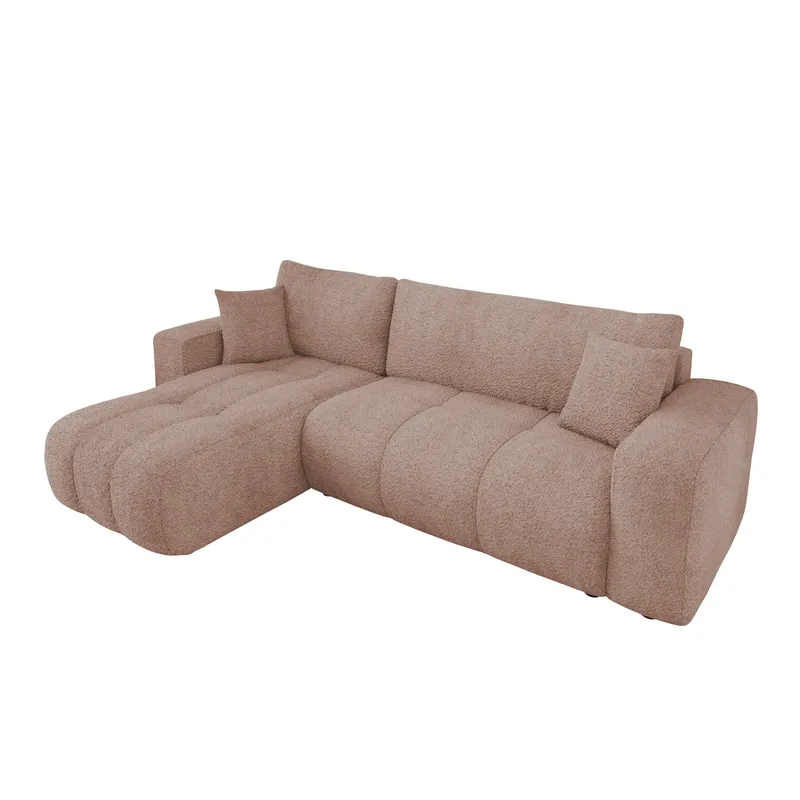 Flo Bäddsoffa med Divan 3-sits, Brun