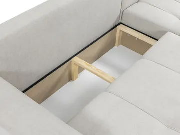 Flo Bäddsoffa med Divan 3-sits - Brun - Möbler - Soffa - Bäddsoffa