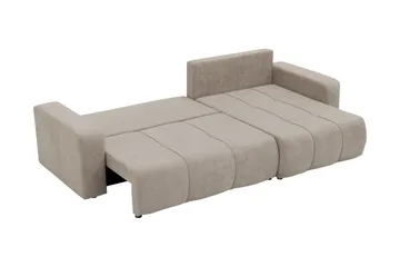 Flo Bäddsoffa med Divan 3-sits - Grå - Möbler - Soffa - Bäddsoffa