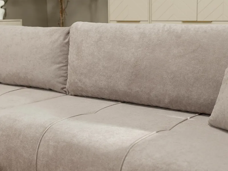Flo Bäddsoffa med Divan 3-sits - Ljusgrå - Möbler - Soffa - Bäddsoffa