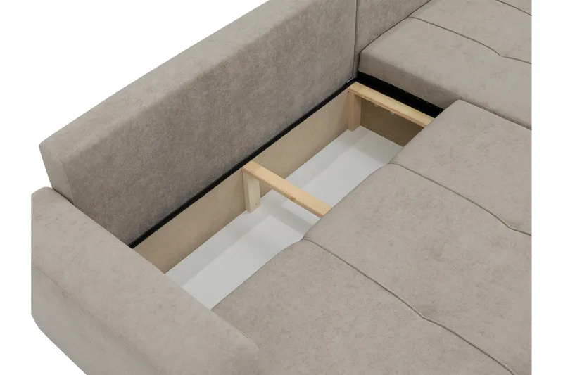 Flo Bäddsoffa med Divan 3-sits - Orange - Möbler - Soffa - Bäddsoffa