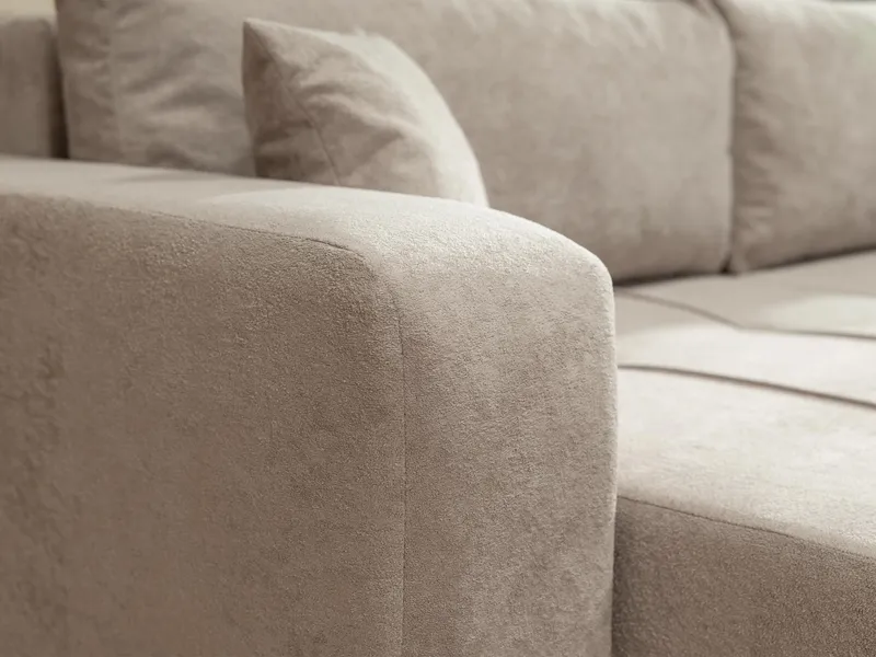 Flo Bäddsoffa med Divan 3-sits - Vit - Möbler - Soffa - Bäddsoffa