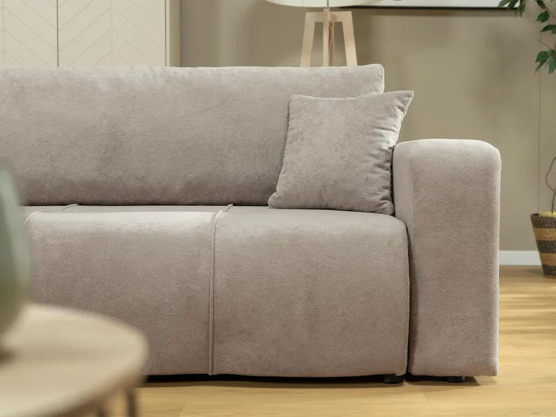 Flo Bäddsoffa med Divan 3-sits - Vit - Möbler - Soffa - Bäddsoffa