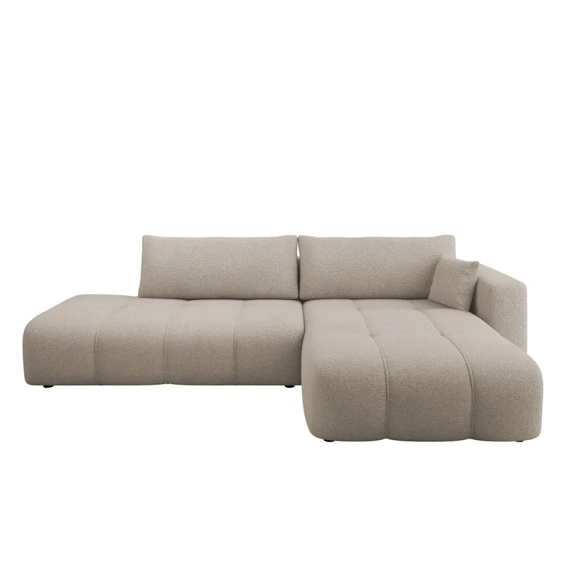 Flo Bäddsoffa med Divan 4-sits - Beige - Möbler - Soffa - Bäddsoffa