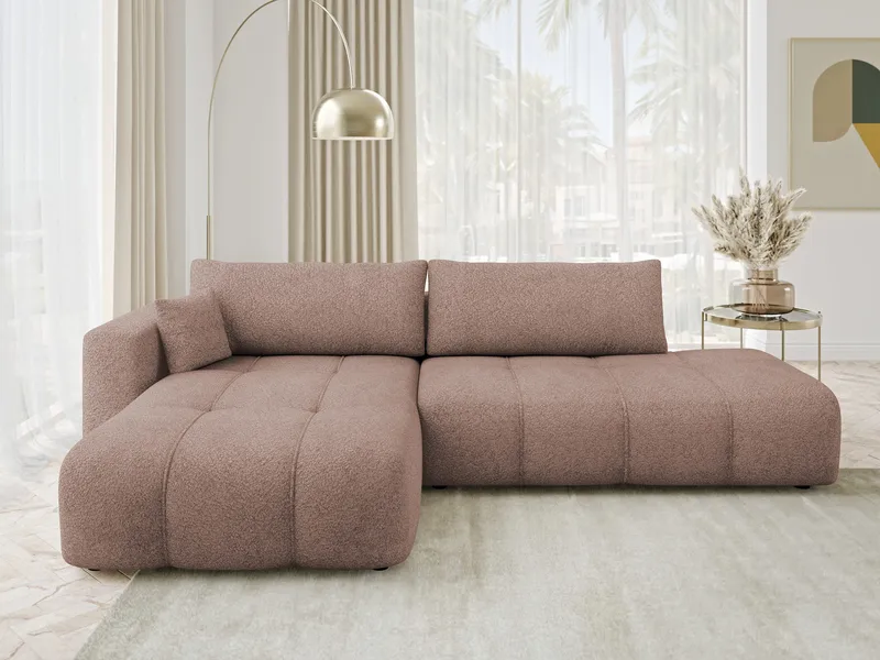 Flo Bäddsoffa med Divan 4-sits - Brun - Möbler - Soffa - Bäddsoffa