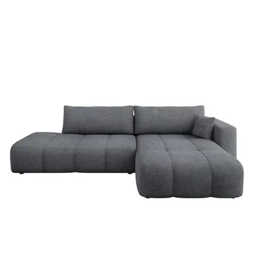 Flo Bäddsoffa med Divan 4-sits - Grå - Möbler - Soffa - Bäddsoffa