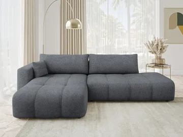 Flo Bäddsoffa med Divan 4-sits - Grå - Möbler - Soffa - Bäddsoffa