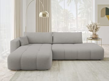 Flo Bäddsoffa med Divan 4-sits - Ljusgrå - Möbler - Soffa - Bäddsoffa