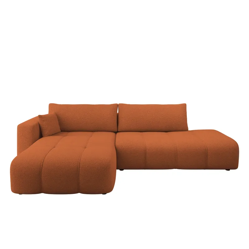 Flo Bäddsoffa med Divan 4-sits - Orange - Möbler - Soffa - Bäddsoffa