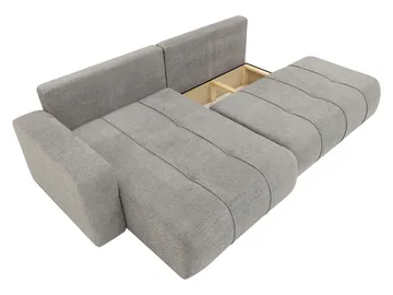 Flo Bäddsoffa med Divan 4-sits - Svart - Möbler - Soffa - Bäddsoffa