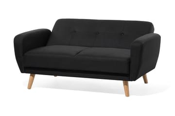 Florli Bäddsoffa 155 cm - Svart - Möbler - Soffa - Bäddsoffa