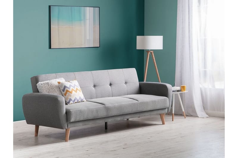 Florli Bädssofa 214 cm - Grå - Möbler - Soffa - Bäddsoffa