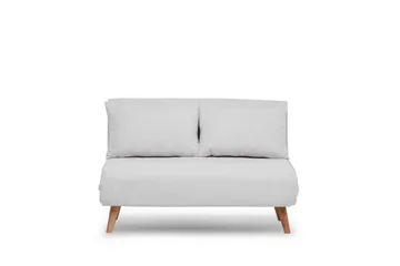 Folde Teddy Bäddfåtölj 2-sits Cream - Cream - Möbler - Soffa - Bäddsoffa