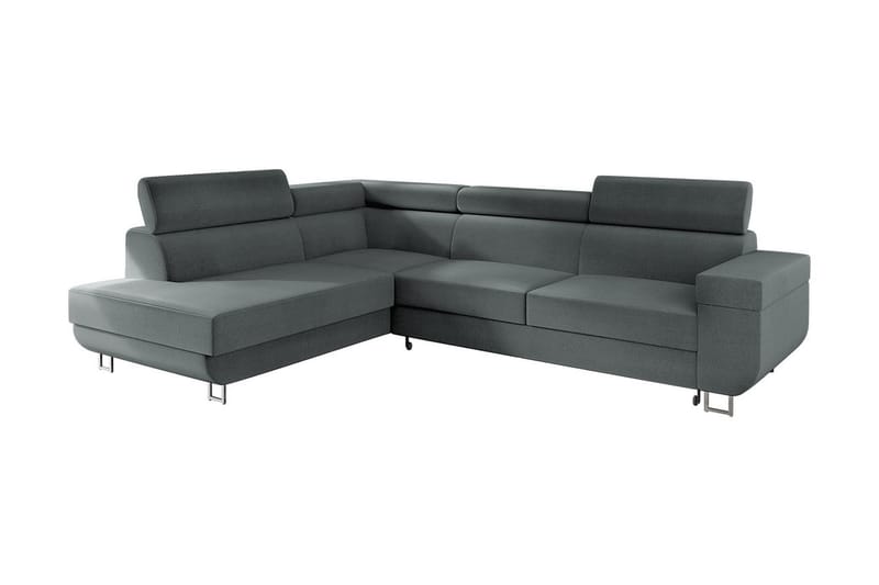 Fonti 3-sits Bäddsoffa Höger - Grå - Möbler - Soffa - Bäddsoffa