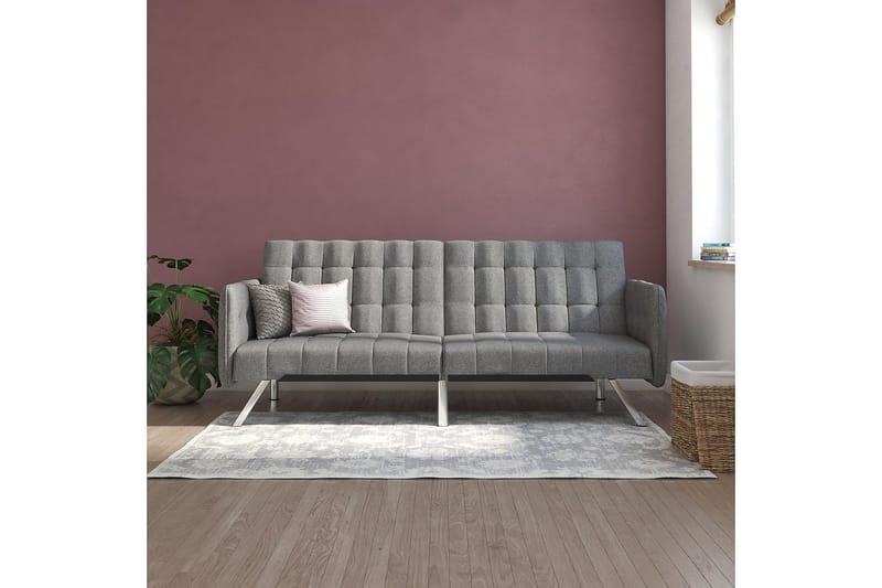Emily Futon Linnegrå - Dorel Home - Möbler - Soffa - Bäddsoffa - Futon - Futon soffa