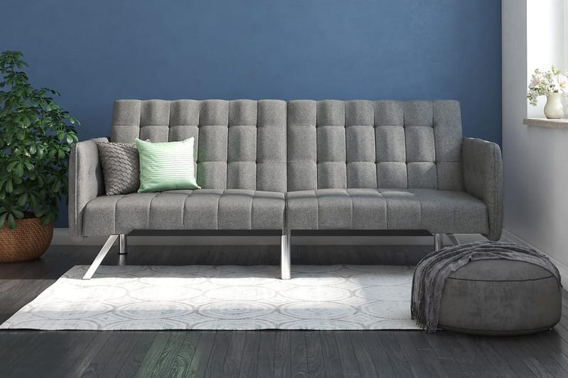 Emily Futon Linnegrå - Dorel Home - Möbler - Soffa - Bäddsoffa - Futon - Futon soffa