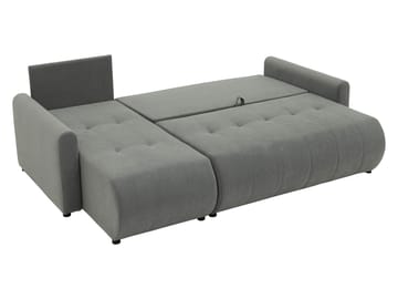 Fynrican 3-sits Bäddsoffa med divan - grå - Möbler - Soffa - Bäddsoffa