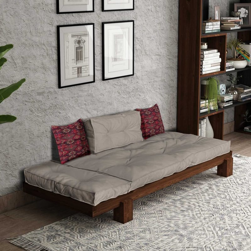 Fynros 2-sits Bäddsoffa - Beige - Möbler - Soffa - Bäddsoffa