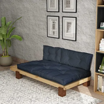 Fynros 2-sits Bäddsoffa - Marinblå - Möbler - Soffa - Bäddsoffa