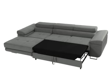 Gabina 3-sits Bäddsoffa med divan - brun - Möbler - Soffa - Bäddsoffa