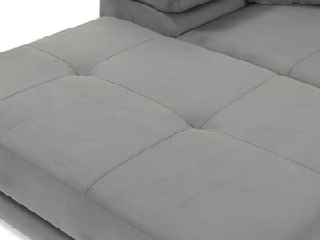Gabina 3-sits Bäddsoffa med divan - brun - Möbler - Soffa - Bäddsoffa