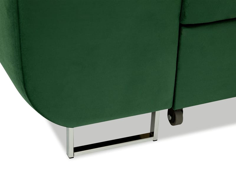 Gabina 4-sits Bäddsoffa med schäslong - brun - Möbler - Soffa - Bäddsoffa