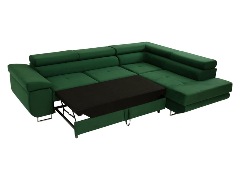 Gabina 4-sits Bäddsoffa med schäslong och förvaring - Möbler - Soffa - Bäddsoffa