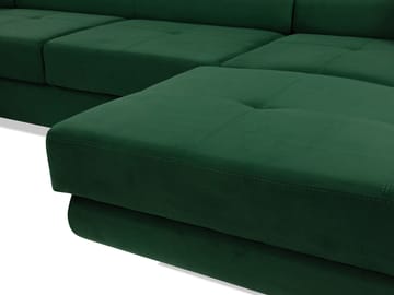 Gabina 5-sits U-formad bäddsoffa med divan och schäslong - grå - Möbler - Soffa - Bäddsoffa