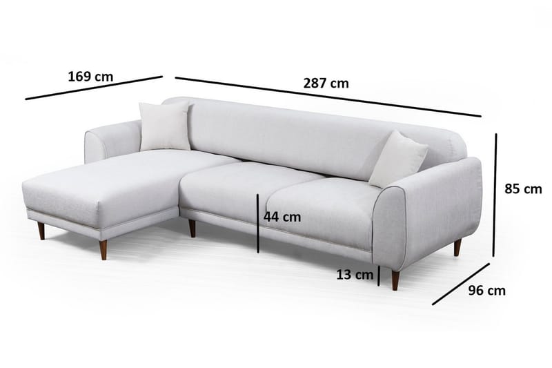 Gajanejos Divanbäddsoffa - Beige - Möbler - Soffa - Bäddsoffa