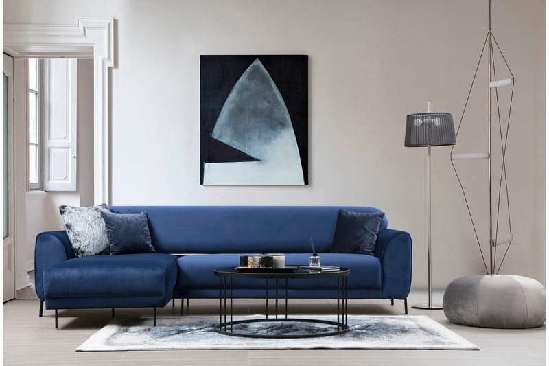 Gajanejos Divanbäddsoffa - Blå - Möbler - Soffa - Bäddsoffa