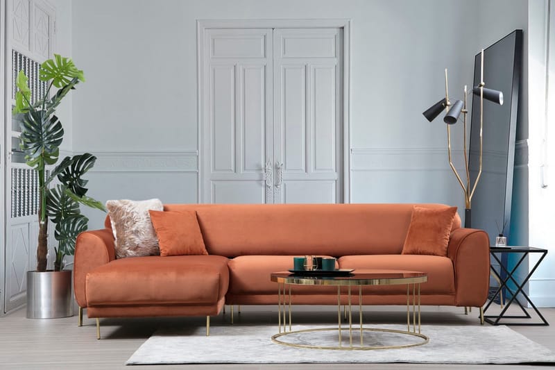Gajanejos Divanbäddsoffa - Brun - Möbler - Soffa - Bäddsoffa