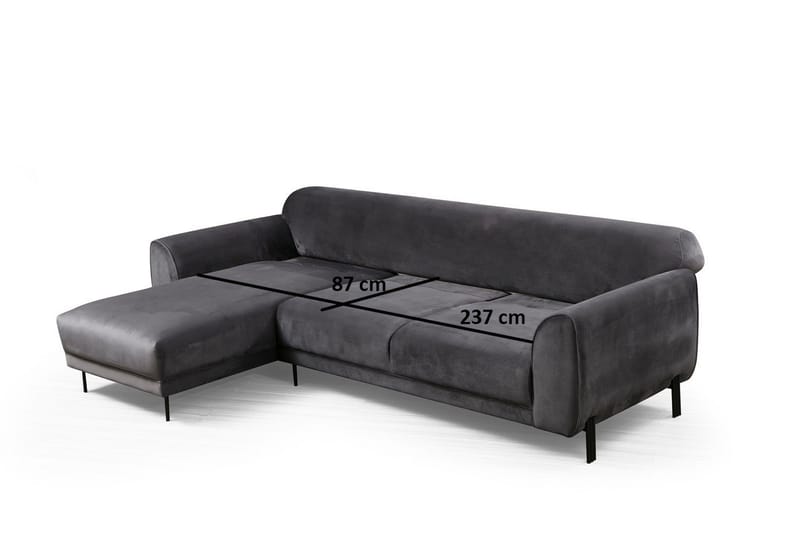Gajanejos Divanbäddsoffa - Grå - Möbler - Soffa - Bäddsoffa