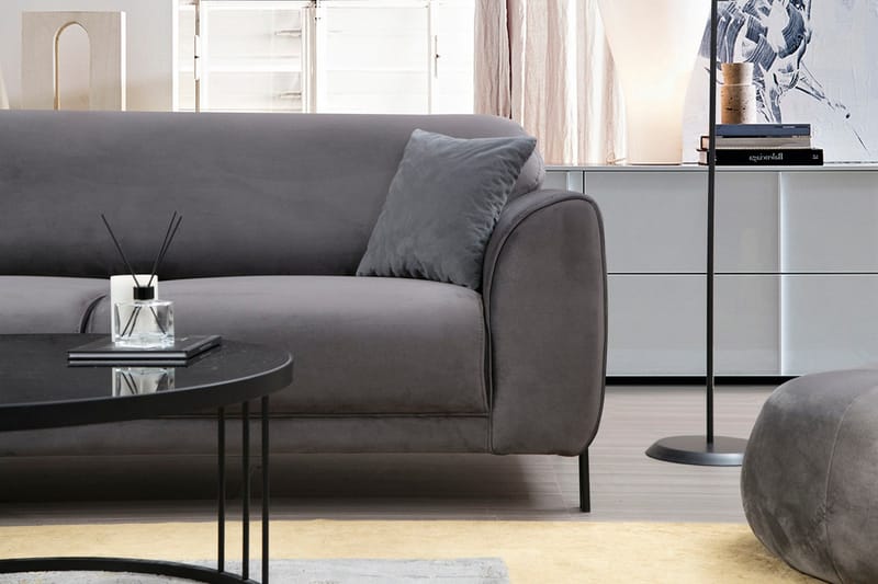 Gajanejos Divanbäddsoffa - Grå - Möbler - Soffa - Bäddsoffa
