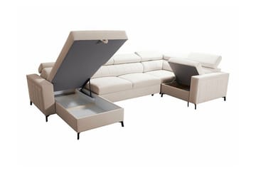 Galbally 4-sits Hörnbäddsoffa - Möbler - Soffa - Bäddsoffa