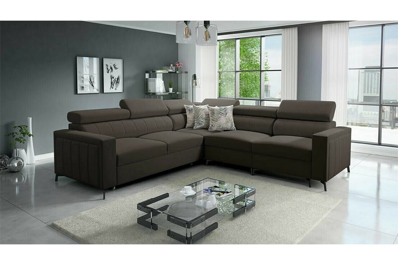 Galbally 4-sits Hörnbäddsoffa - Möbler - Soffa - Bäddsoffa