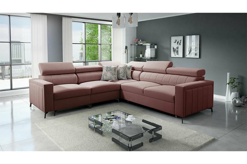 Galbally 4-sits Hörnbäddsoffa - Möbler - Soffa - Bäddsoffa