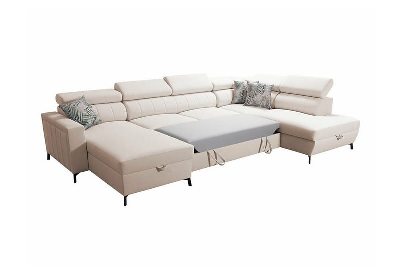 Galbally 5-sits Hörnbäddsoffa - Möbler - Soffa - Bäddsoffa