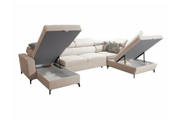 Galbally 5-sits Hörnbäddsoffa - Möbler - Soffa - Bäddsoffa