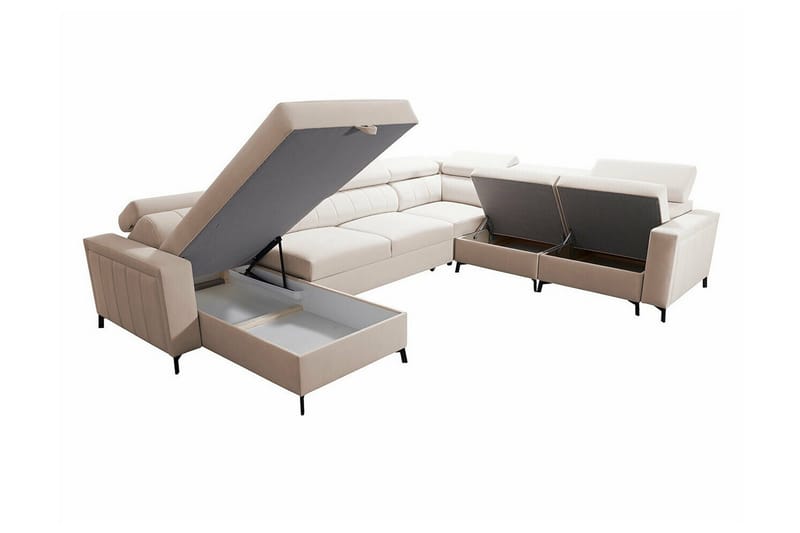 Galbally 5-sits Hörnbäddsoffa - Möbler - Soffa - Bäddsoffa