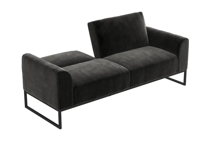 Gonxhe Bäddsoffa - Svart - Möbler - Soffa - Bäddsoffa
