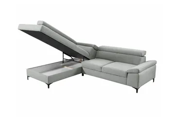Graystone 3-sits Hörnbäddsoffa - Ljusbrun - Möbler - Soffa - Bäddsoffa