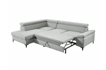 Graystone 3-sits Hörnbäddsoffa - Ljusbrun - Möbler - Soffa - Bäddsoffa
