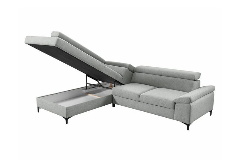 Graystone 3-sits Hörnbäddsoffa - Ljusbrun - Möbler - Soffa - Bäddsoffa