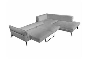 Graystone 4-sits Hörnbäddsoffa Beige/Light beige - Möbler - Soffa - Divansoffor & schäslongsoffa - 4 sits soffa med divan