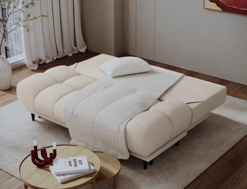 Guavio 2-sits Bubblig Bäddsoffa med förvaring - Calmora 18 - Möbler - Soffa - Bäddsoffa