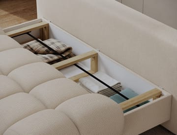 Guavio 2-sits Bubblig Bäddsoffa med förvaring - Calmora 18 - Möbler - Soffa - Bäddsoffa