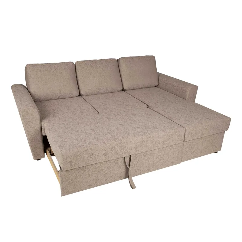 Hörnbäddsoffa Fenor - Beige - Möbler - Soffa - Bäddsoffa