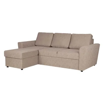 Hörnbäddsoffa Fenor - Beige - Möbler - Soffa - Bäddsoffa