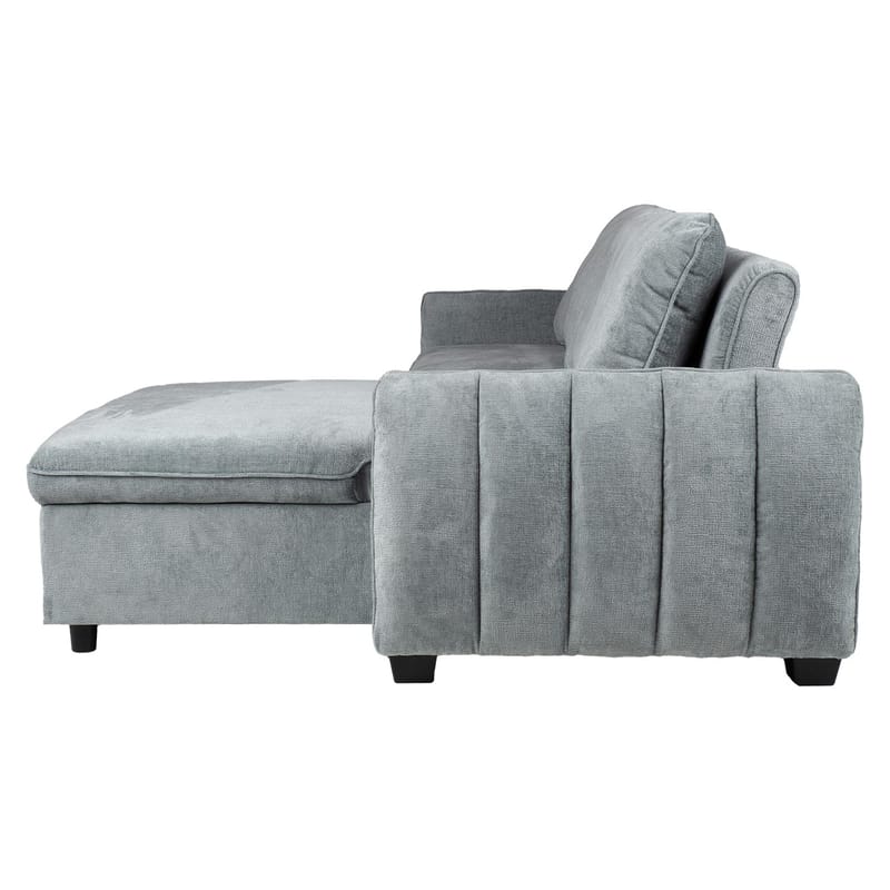 Hörnbäddsoffa Klevor - blågrön - Möbler - Soffa - Bäddsoffa
