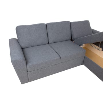 Hörnbäddsoffa Tjörnö - Grå - Möbler - Soffa - Bäddsoffa